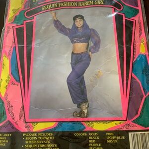 California Costume Collection Adult Women’s Sequin Fashion Harem Girl